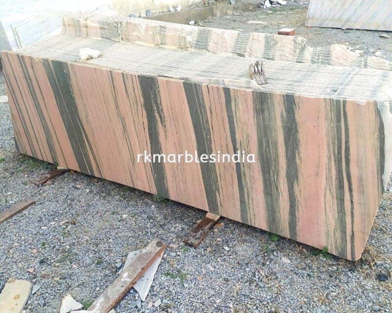 Pink Marble slabs for flooring