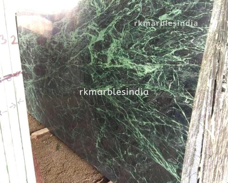 spider green marble