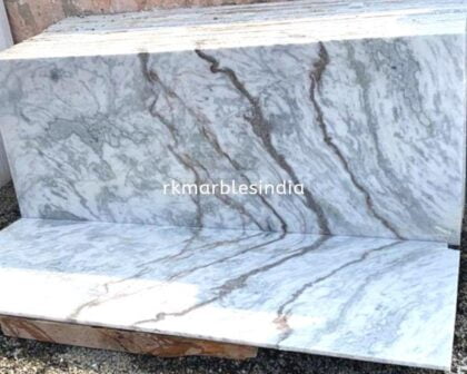 Dharmeta white marble slabs