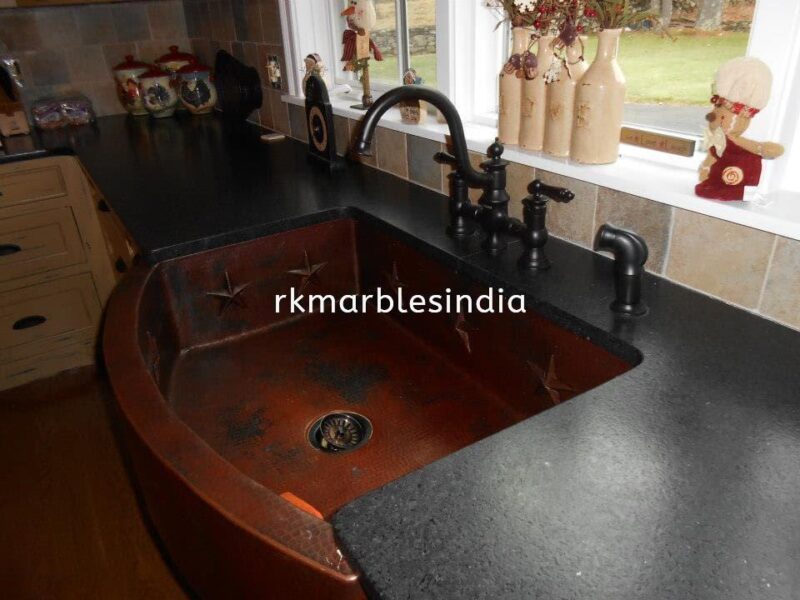 Black-leather-finish-granite