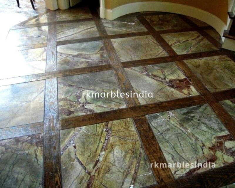 Rainforest marble tile