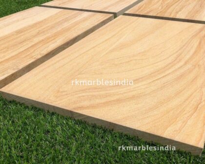 Teakwood sandstone tiles