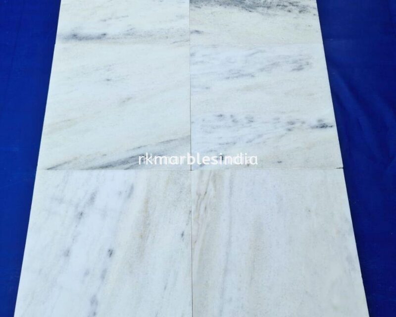 Almond white marble tile